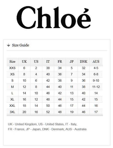 buy chloé clothing|chloe clothing size chart.